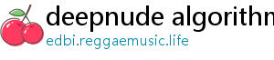 deepnude algorithm